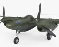 Lockheed P-38 Lightning Modèle 3d