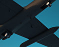 Lockheed U-2S Modello 3D