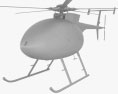 MD Helicopters MD 500 3d model