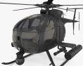 MD Helicopters MH-6 Little Bird 3D-Modell