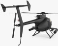 MD Helicopters MH-6 Little Bird 3D-Modell