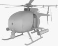 MD Helicopters MH-6 Little Bird 3D-Modell