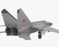 Mikoyan-Gurevich MiG-25 3d model