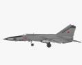 Mikoyan-Gurevich MiG-25 3d model