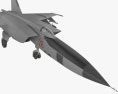 Mikoyan-Gurevich MiG-25 Modello 3D