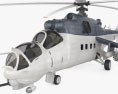Mil Mi-35 3d model