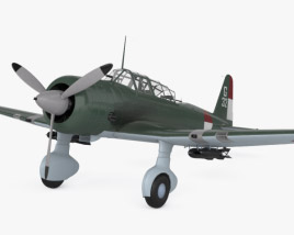 Mitsubishi Ki-51 3D model