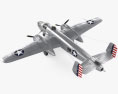 North American B-25 Mitchell 3d model