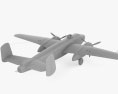 North American B-25 Mitchell Modello 3D