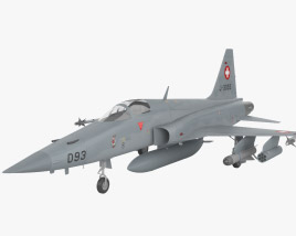 Northrop F-5 3D model