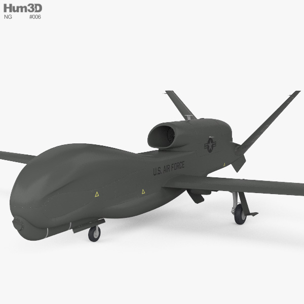 Northrop Grumman RQ-4 Global Hawk 3D model