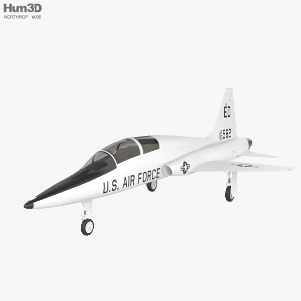Northrop T-38 Talon Modello 3D