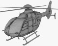 OAMTC Christophorus Emergency H135 con interni Modello 3D
