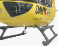 OAMTC Christophorus Emergency H135 з детальним інтер'єром 3D модель