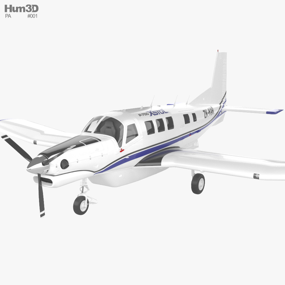 Pacific Aerospace P-750 XSTOL 3D model