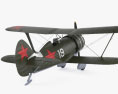 Polikarpov I-15 Modelo 3D