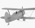 Polikarpow I-15 3D-Modell