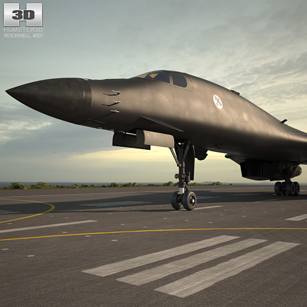 Rockwell B-1 Lancer 3D model