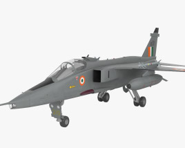 美洲豹攻擊機 3D模型