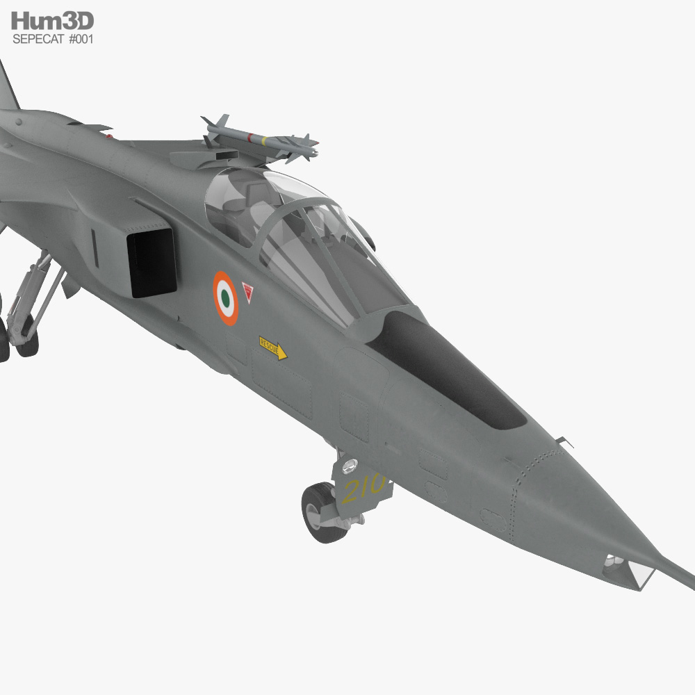 SEPECAT Jaguar 3D model - Aircraft on Hum3D