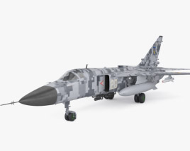 Sukhoi Su-24 3D model