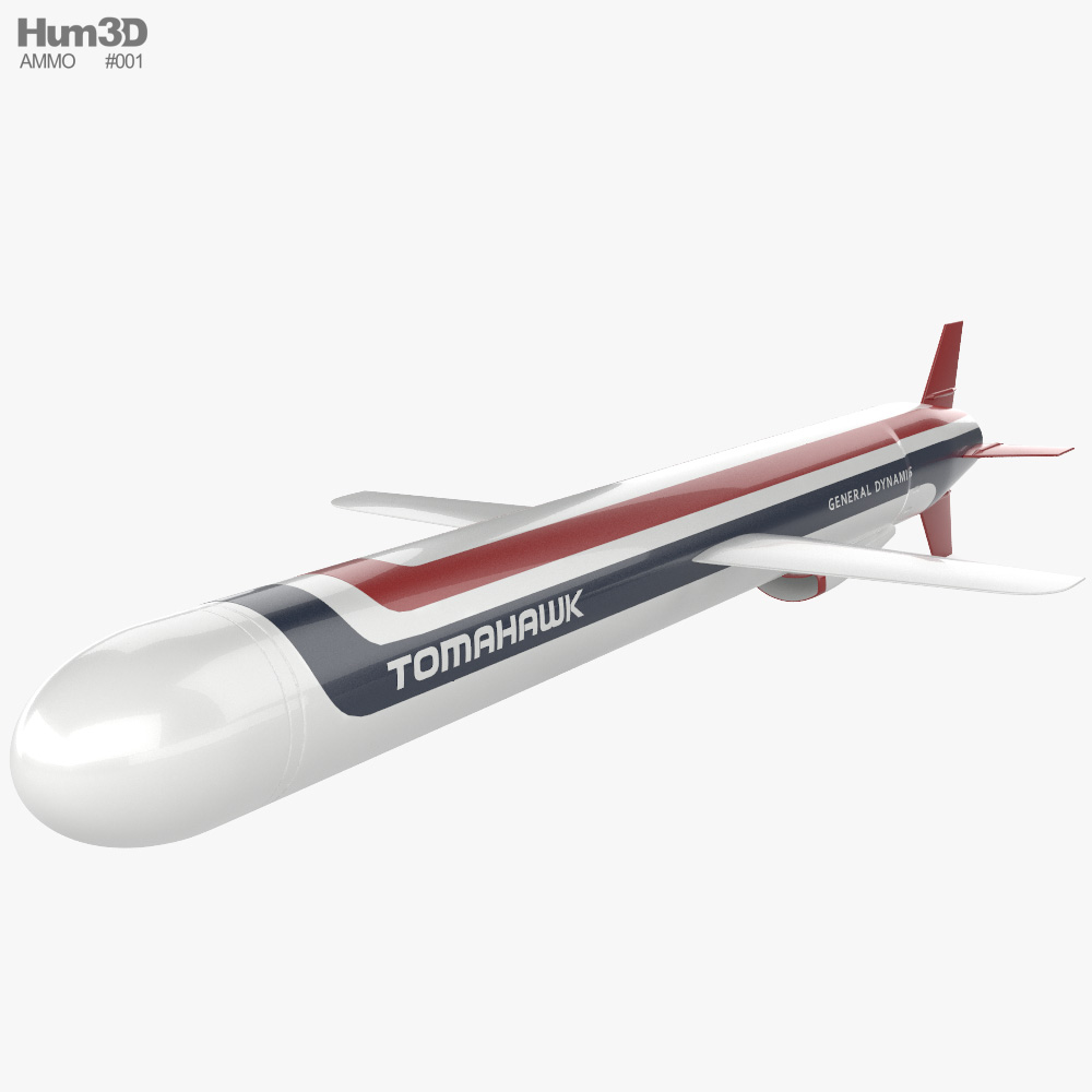 Tomahawk missile 3D model