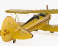 WACO Classic YMF-5C Modello 3D