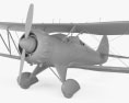WACO Classic YMF-5C Modello 3D