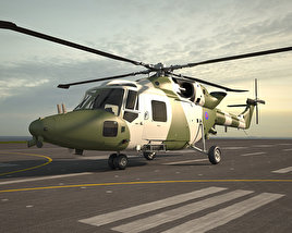 Westland Lynx AH 9 3D model