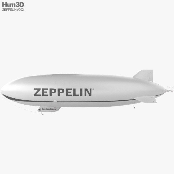 Zeppelin Nt 3d Model Aircraft On Hum3d