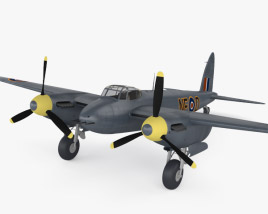 de Havilland DH.98 Mosquito FB MK VI 3D модель