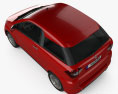Aixam Coupe Premium 2017 3D-Modell Draufsicht