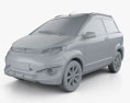 Aixam Crossover Premium 2017 Modelo 3D clay render