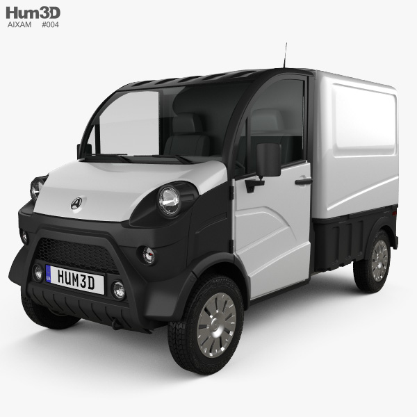 Aixam D-Truck Van 2022 3D model