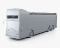Alexander Dennis Enviro500 Open Top Bus 2005 3Dモデル clay render