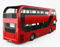 Alexander Dennis Enviro400H City Doppeldeckerbus 2015 3D-Modell Rückansicht