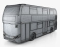 Alexander Dennis Enviro400H City Doppeldeckerbus 2015 3D-Modell wire render