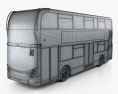 Alexander Dennis Enviro400 Double-Decker Bus 2015 3d model wire render
