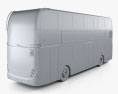 Alexander Dennis Enviro400 Double-Decker Bus 2015 3d model clay render