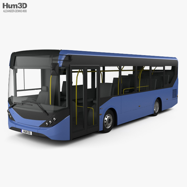 Alexander Dennis Enviro200 Autobus 2016 Modello 3D