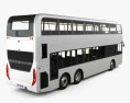 Alexander Dennis Enviro500 二階建てバス 2016 3Dモデル 後ろ姿
