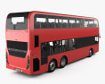 Alexander Dennis Enviro 500 Double-Decker Bus with HQ interior 2016 3d model back view