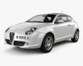Alfa Romeo MiTo 2012 3d model