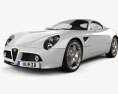 Alfa Romeo 8C Competizione 2011 Modello 3D