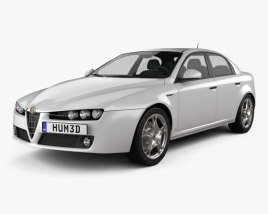 Alfa Romeo 159 sedan 2012 3D model