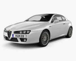 Alfa Romeo Brera 2012 3D model
