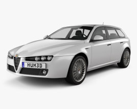 Alfa Romeo 159 Sportwagon 2012 3D model