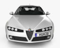 Alfa Romeo 159 Sportwagon 2012 3D模型 正面图