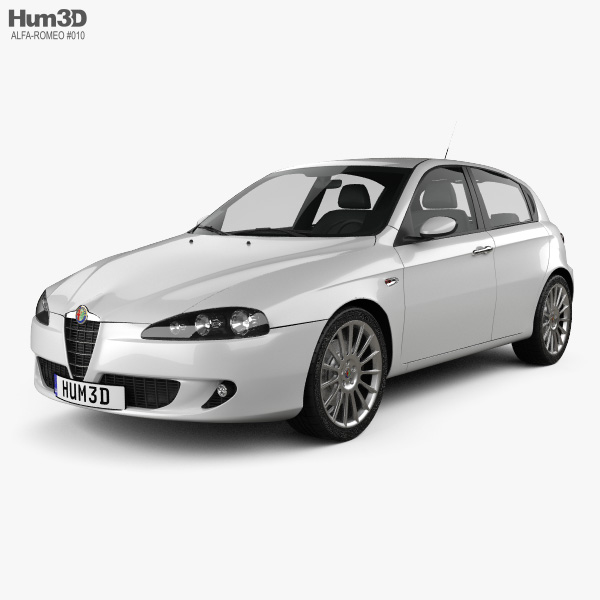 Alfa Romeo 147 5-door 2012 3D model