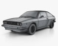 Alfa Romeo Sprint 1976 3D模型 wire render